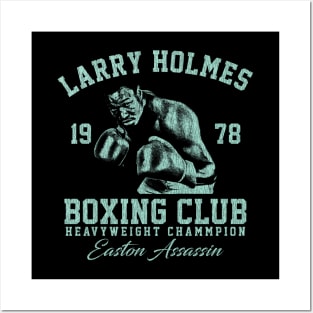 Boxing Club Larry Holmes Mint Green Posters and Art